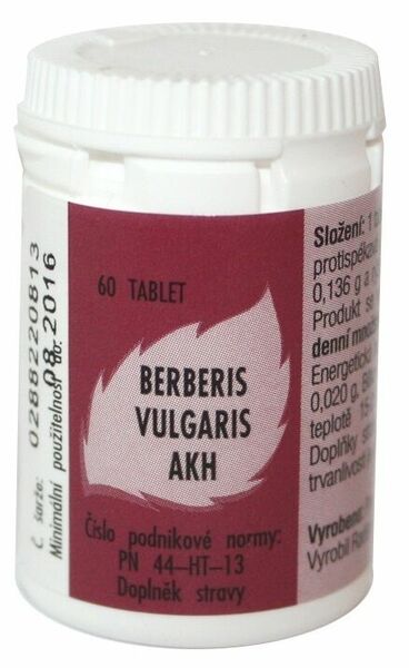 AKH Berberis vulgaris 60 tablet porovnat ceny