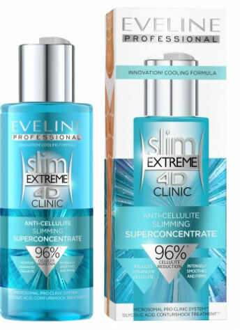 Eveline Cosmetics  Eveline SLIM 4D CLINIC Koncentrát s chladivým efektem 150ml porovnat ceny