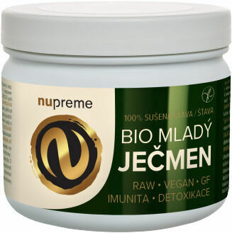 Nupreme BIO Mladý ječmen Premium 200g porovnat ceny