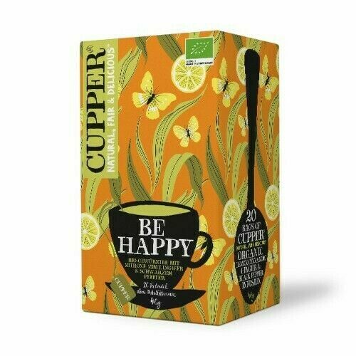 Cupper BIO čaj Be Happy 20 n.s. porovnat ceny
