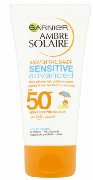 Garnier Ambre Solaire ochranné mléko pro citlivou dětskou pokožku SPF50+ 50ml porovnat ceny