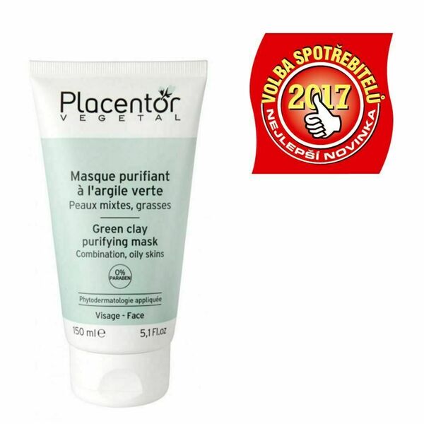 Placentor Čistící maska se zeleným jílem 150 ml porovnat ceny