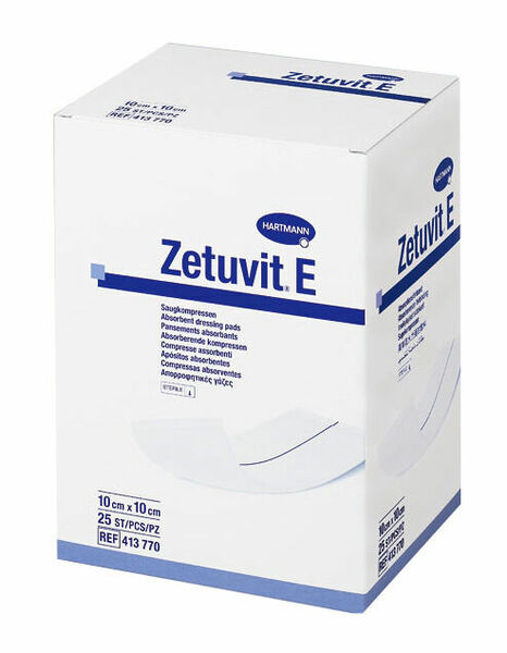 Kompres Zetuvit E nesterilní 20x40cm 30ks porovnat ceny
