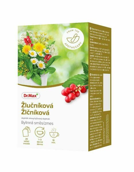 Dr.Max Žlučníková bylinná směs 20x1,5 g porovnat ceny