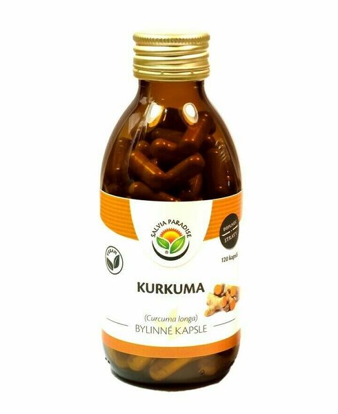 Salvia Paradise Kurkuma 120 kapslí porovnat ceny