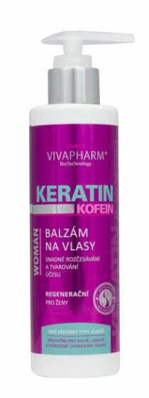 VivaPharm Keratinový balzám na vlasy pro ženy 200ml porovnat ceny