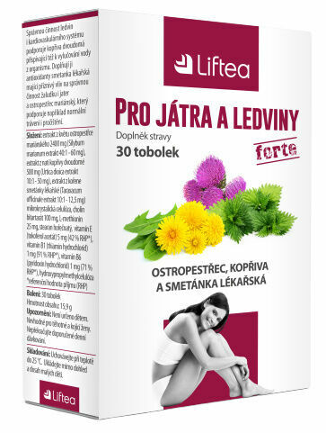 Liftea Pro játra a ledviny 30 tobolek porovnat ceny