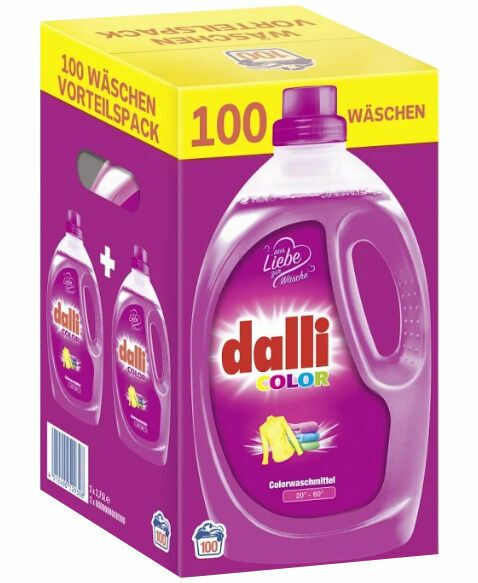 Dalli Color Univerzální prací gel 50+50 dávek, 2x 2,75l porovnat ceny