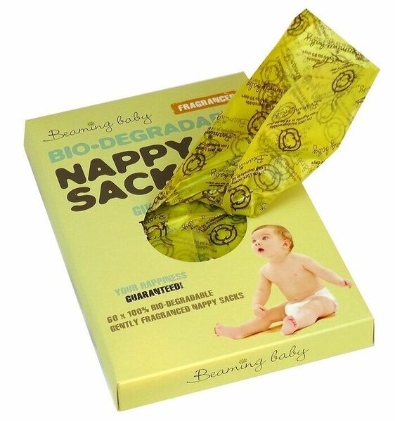 Beaming baby Sáčky na plenky s vůní 60ks porovnat ceny