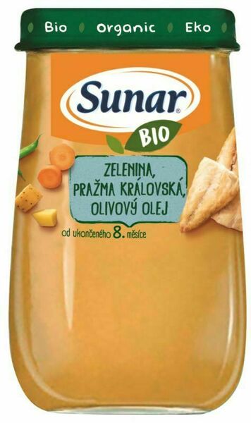 Sunar Bio Zelenina, pražma královská 190g porovnat ceny