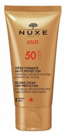 Nuxe Sun Hedvábný opalovací krém na obličej SPF 50 Melting Cream High Protection 50ml porovnat ceny
