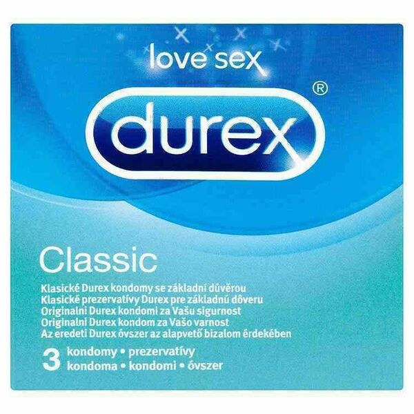 Prezervativ Durex Classic 3ks porovnat ceny