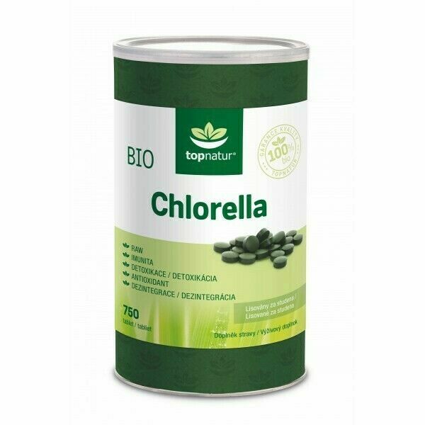 Topnatur BIO Chlorella 750 tablet porovnat ceny
