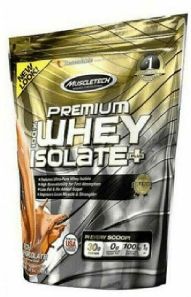 Muscletech 100% Premium Whey Isolate Plus deluxe chocolate 1380g porovnat ceny
