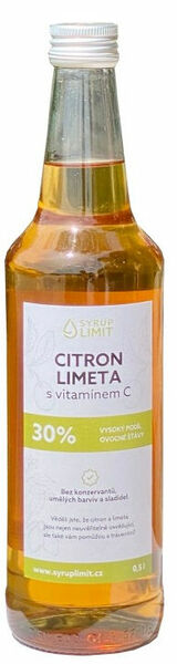 Syrup Limit – Citrón Limeta s vitamínem C sklo 500ml porovnat ceny