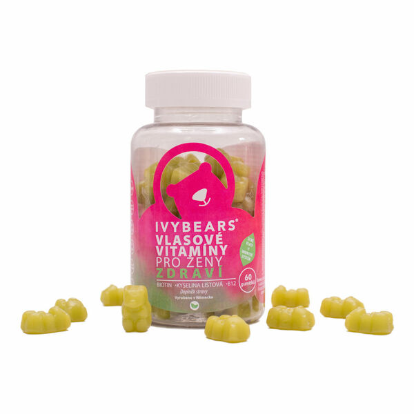 IVY BEARS Vlasové vitamíny pro ženy ZDRAVÍ 60 kusů porovnat ceny