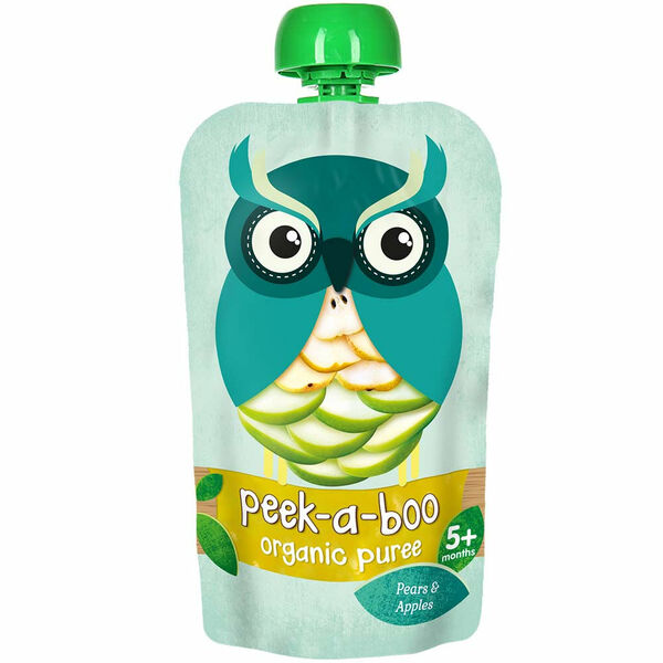 PEEK-A-BOO Puree Jablko a hruška 113 g porovnat ceny