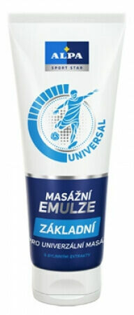 Alpa masážní emulze základní + kreatin 210ml porovnat ceny