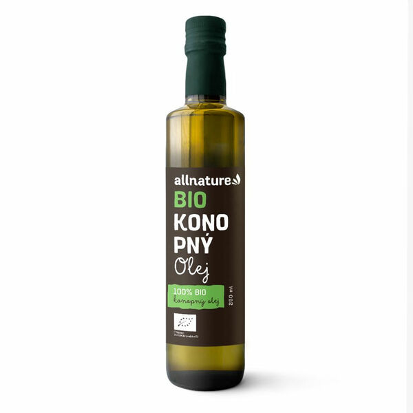 ALLNATURE Konopný olej 250 ml BIO porovnat ceny