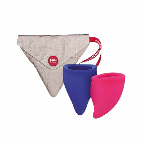 FunFactory  Fun Factory Menstruační kalíšky Fun Cup Explore Kit růžový a námořnicky modrý 2ks porovnat ceny