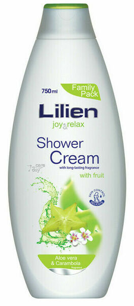 Lilien shower cream Aloe Vera&Carambola 750ml porovnat ceny