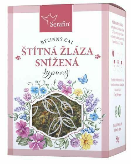 Serafin Bylinný čaj sypaný Štítná žláza snížená 50g porovnat ceny
