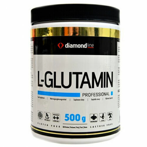 HiTec Nutrition Diamond line L-Glutamin bez příchutě 500g porovnat ceny