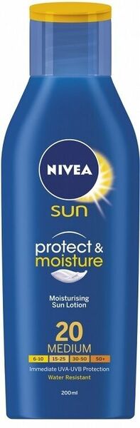 NIVEA SUN Hydratační mléko na opalování SPF20 400ml porovnat ceny