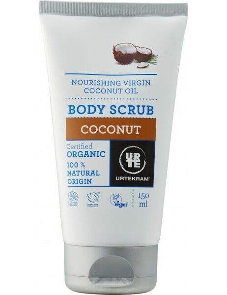 Urtekram Tělový peeling kokosový BIO, VEG 150ml porovnat ceny