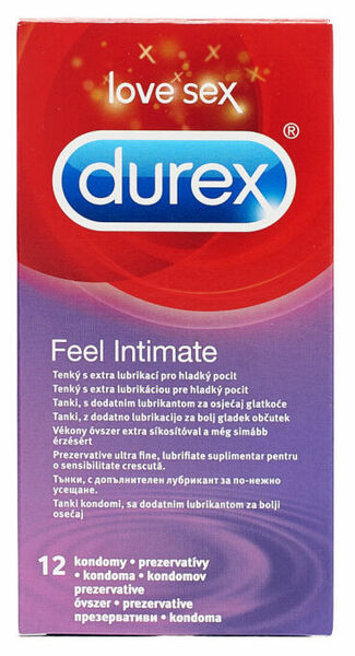 Prezervativ DUREX Feel Intimate 12 ks porovnat ceny