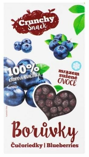 Crunchy snack  ROYAL PHARMA® Borůvky sušené mrazem 20g porovnat ceny