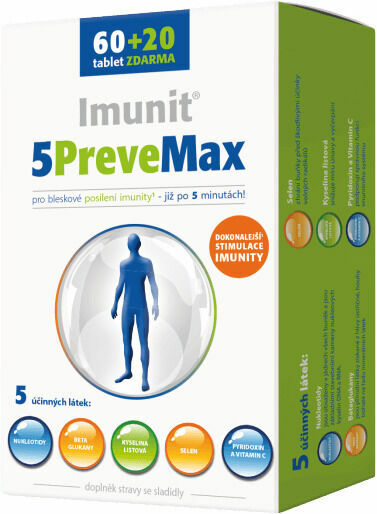 Imunit 5PreveMax nukleotidy+betaglukan 60+20 tobolek porovnat ceny