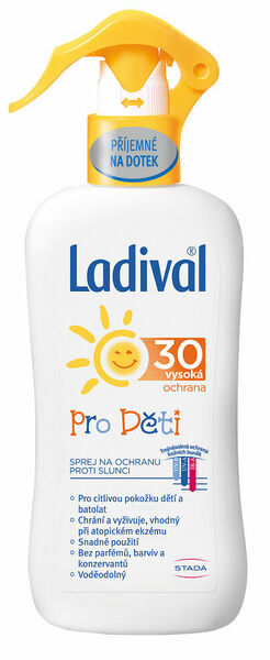 LADIVAL Sprej ochrana proti slunci děti SPF30 200ml porovnat ceny