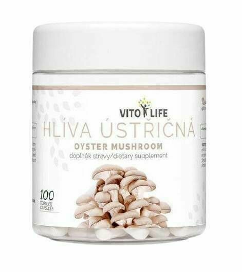 Vito Life Hlíva ústřičná 4160 mg 100 tobolek porovnat ceny