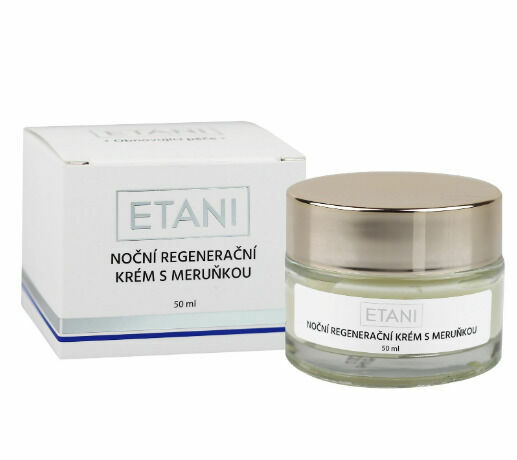 ETANI Noční regenerační krém s meruňkou 50ml porovnat ceny
