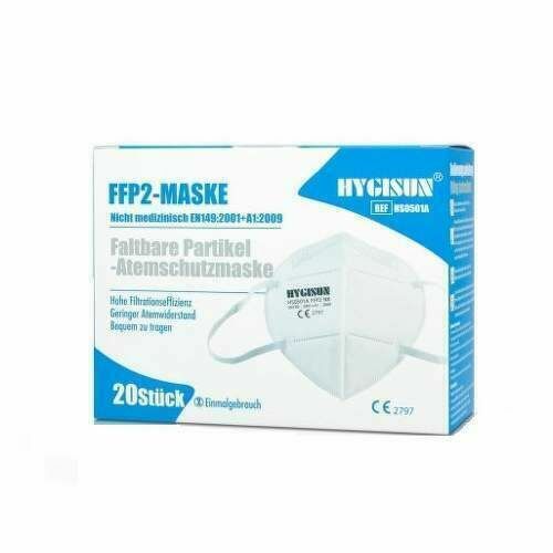 Respirátor FFP2 Hygisun 20 kusů porovnat ceny