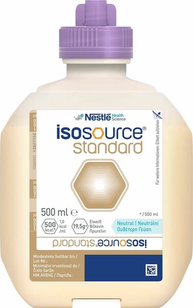 Isosource Standard Neutrální perorální roztok 500ml porovnat ceny