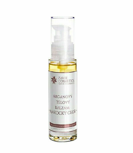 Záhir cosmetics Arganový tělový balzám marocký cedr 50ml porovnat ceny