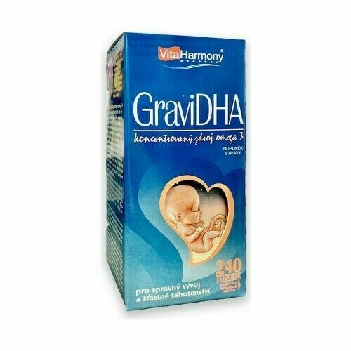 VitaHarmony GraviDHA tob.240 porovnat ceny