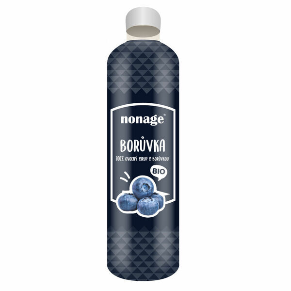 NONAGE Borůvkový ovocný sirup 330 ml BIO porovnat ceny