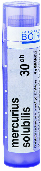 Boiron  Mercurius Solubilis CH30 granule 4g porovnat ceny