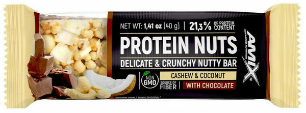 Amix Protein Nuts Bar, Kešu-Kokos 40g porovnat ceny