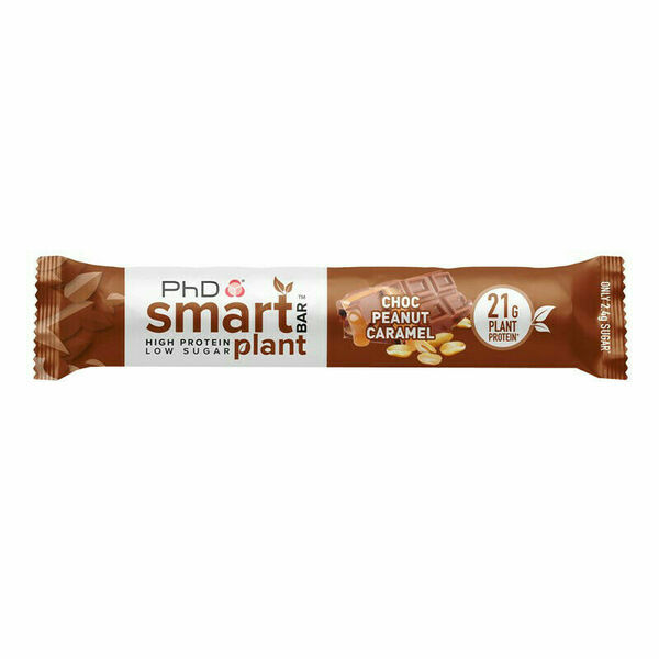 PhD Nutrition  PhD Smart Plant Bar choc peanut caramel 64g porovnat ceny