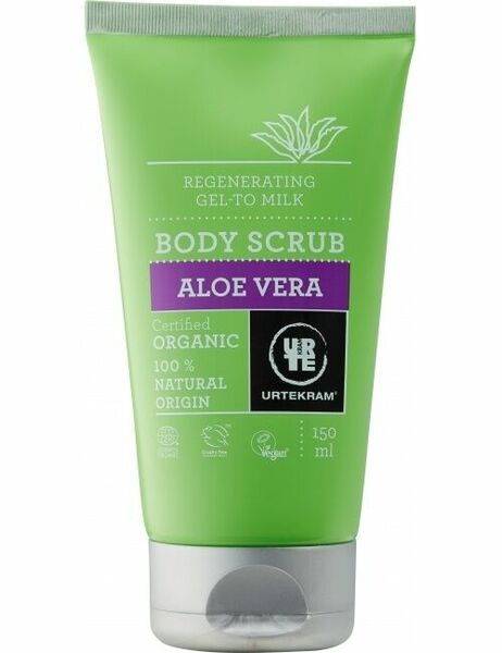 Urtekram  Tělový peeling aloe vera 150 ml BIO, VEG porovnat ceny