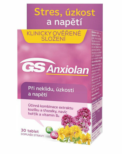 GS Anxiolan 30 tablet porovnat ceny
