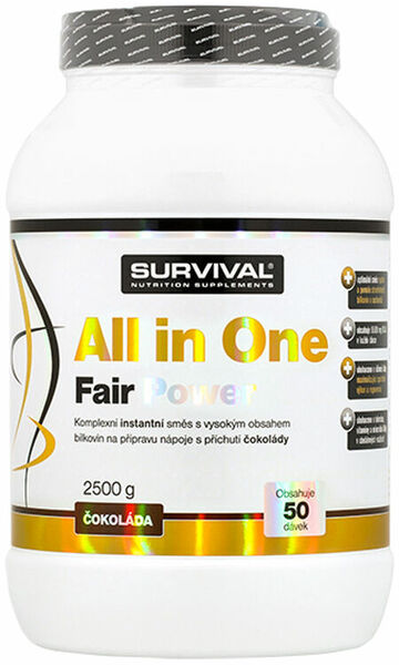 Survival Nutrition All in One Fair Power čokoláda 2500g porovnat ceny