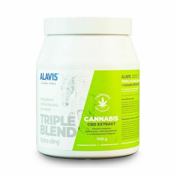 ALAVIS Triple blend Extra silný+ Cannabis CBD 700g porovnat ceny
