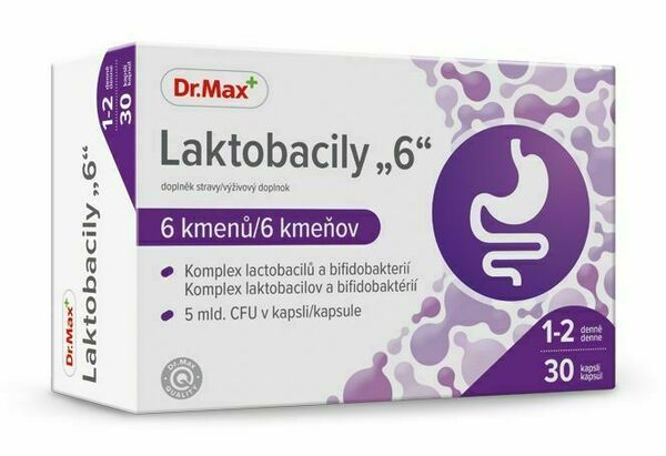 Dr.Max Laktobacily 6 30 tobolek porovnat ceny