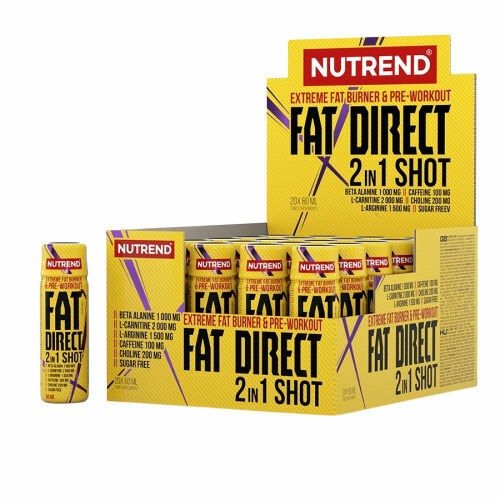 Nutrend  Fat Direct 2 in 1 Shot 20x60ml porovnat ceny