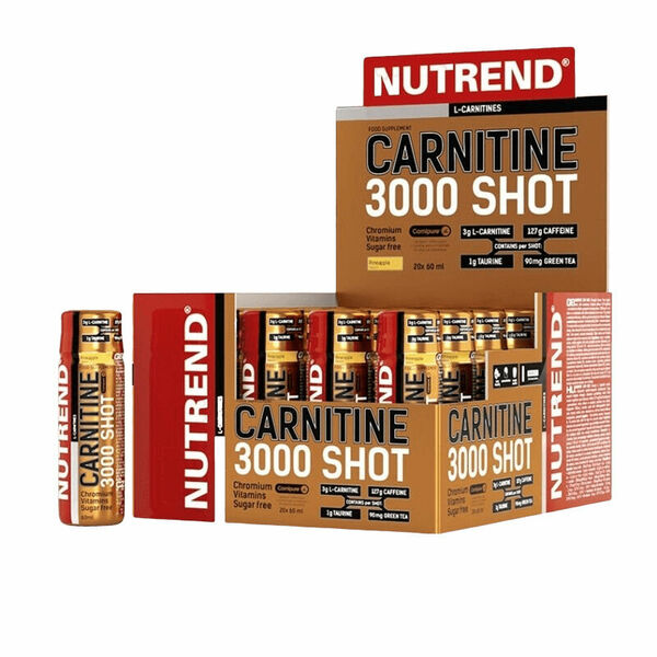 Nutrend  Carnitine 3000 Shot 20x60ml pomeranč porovnat ceny